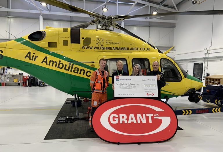 Grant UK Wiltshire Air Ambulance donation
