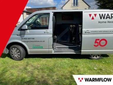 Warmflow hits the road with ASHP renewables range