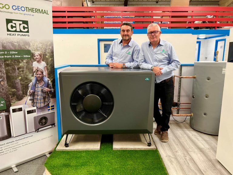 Go Geothermal launches its first heat pump installer training centre in the northeast.