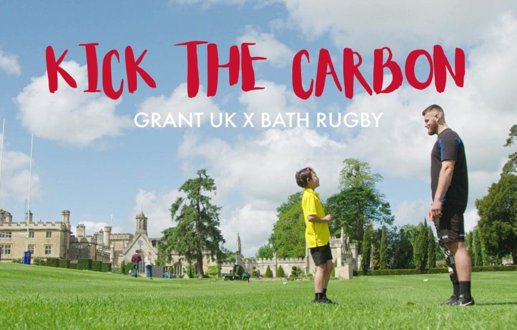 Grant UK kick carbon into touch with Bath Rugby