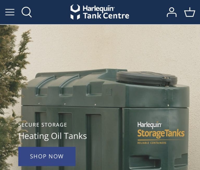 Harlequin Manufacturing new oil tank app