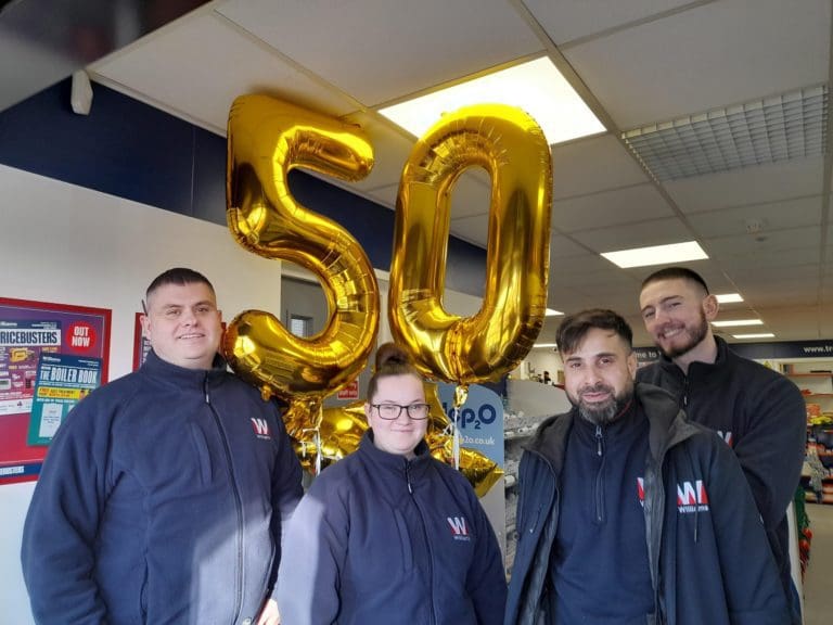 Williams launched its 50th trade counter, on the Crown Trade Park in West Drayton, earlier this year.