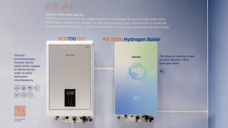 Navien launches 100% hydrogen boiler